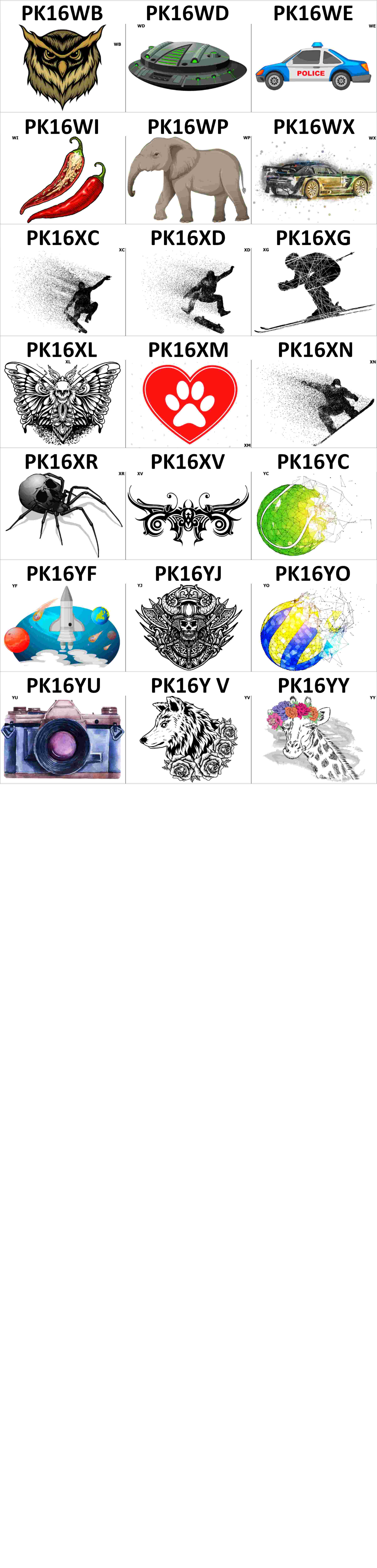 Tymczasowe tatuaze hurtownia online